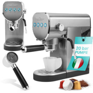 ProfiCook® - Machine à expresso 2 en 1